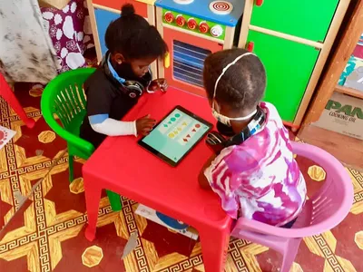 Introducing iPad Learning at Early Childhood Development Centres